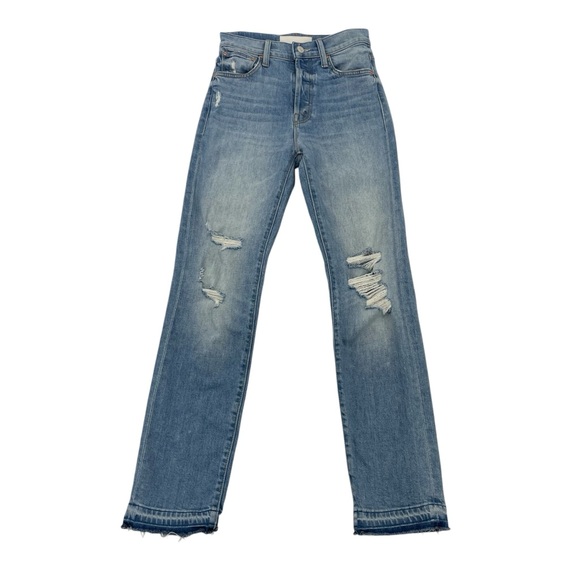 Mother Superior High Waisted Hiker Hover Jeans 24 Blue - Picture 2 of 16
